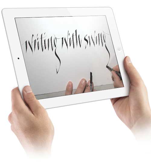 iPad and Calligraphy.TV