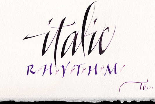 Italic Rhythm to Polyrhythm
